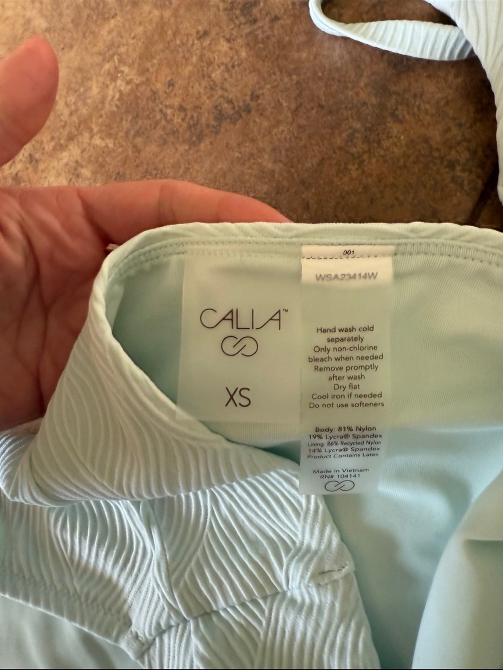New Calia Bikini S top XS bottom light Aqua - Picture 5 of 5